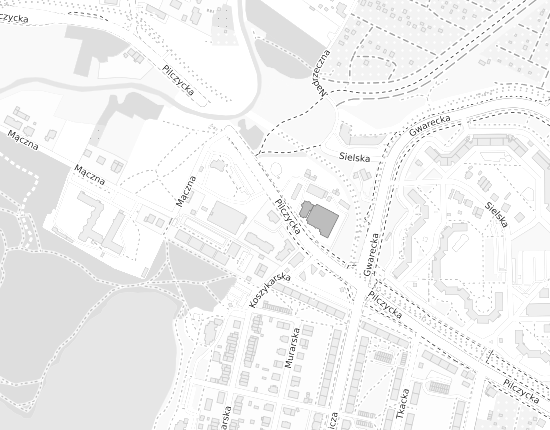 Mapa z adresem organizacji