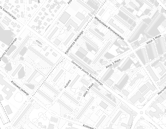 Mapa z adresem organizacji