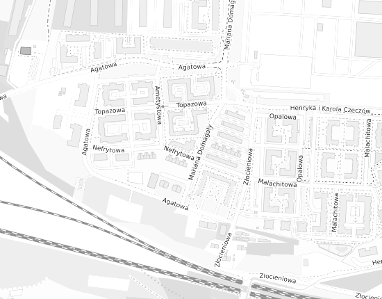 Mapa z adresem organizacji