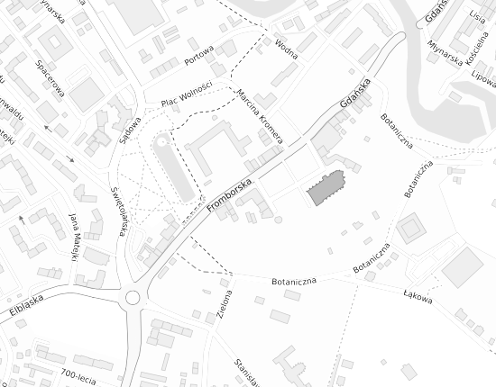 Mapa z adresem organizacji