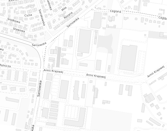 Mapa z adresem organizacji