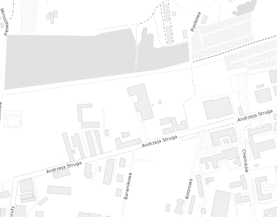 Mapa z adresem organizacji