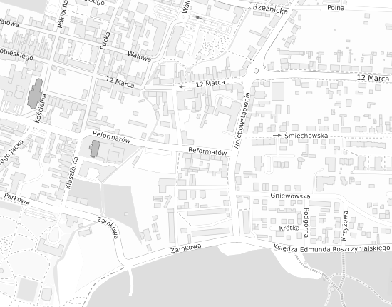 Mapa z adresem organizacji