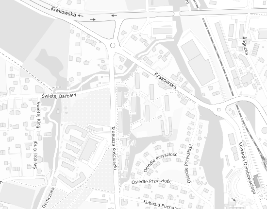 Mapa z adresem organizacji