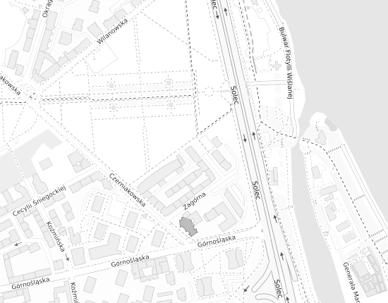 Mapa z adresem organizacji