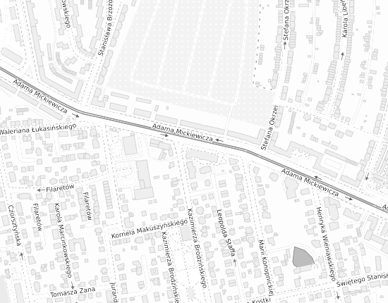 Mapa z adresem organizacji