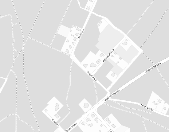 Mapa z adresem organizacji