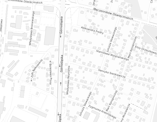 Mapa z adresem organizacji