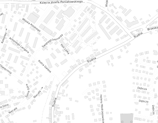 Mapa z adresem organizacji