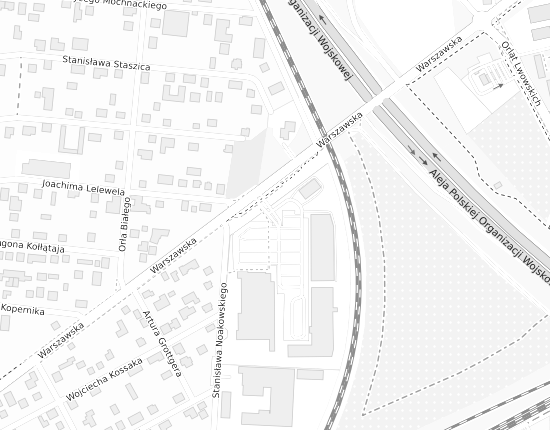Mapa z adresem organizacji