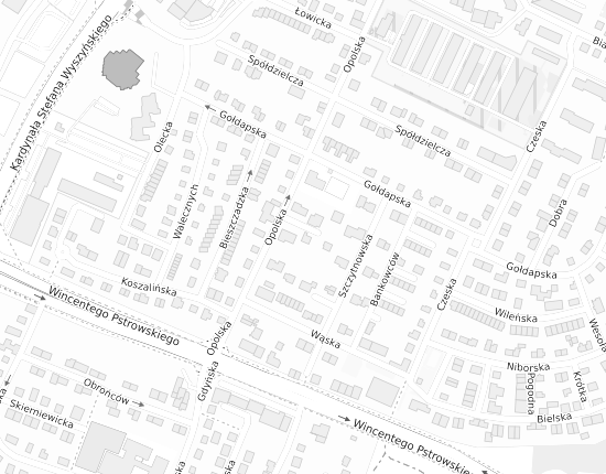 Mapa z adresem organizacji