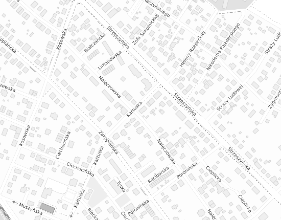 Mapa z adresem organizacji