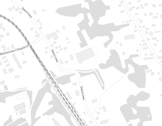Mapa z adresem organizacji