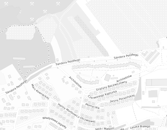 Mapa z adresem organizacji