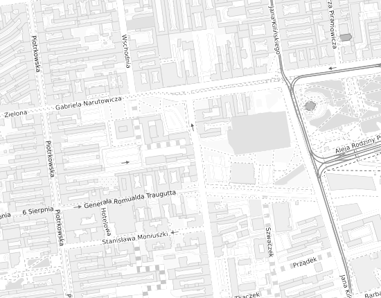 Mapa z adresem organizacji