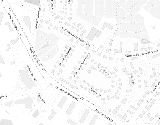 Mapa z adresem organizacji