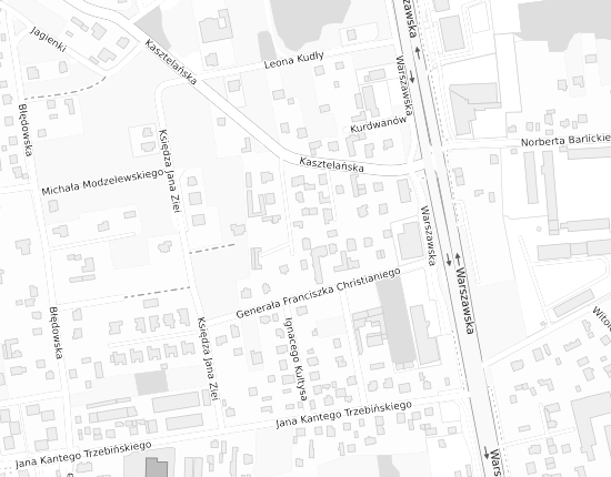 Mapa z adresem organizacji