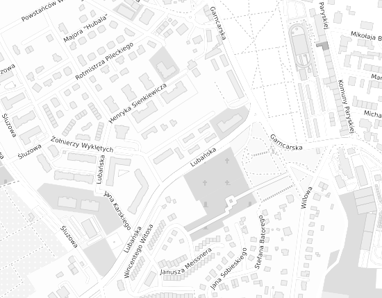 Mapa z adresem organizacji