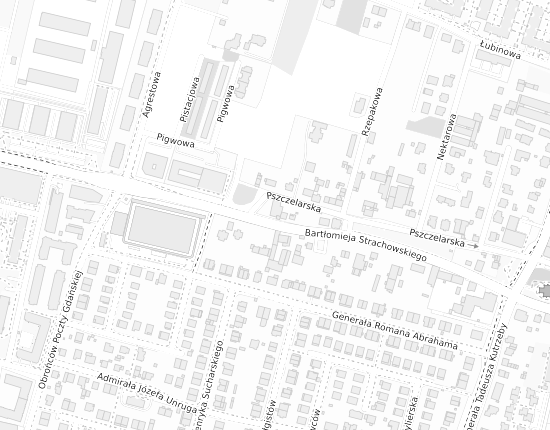 Mapa z adresem organizacji