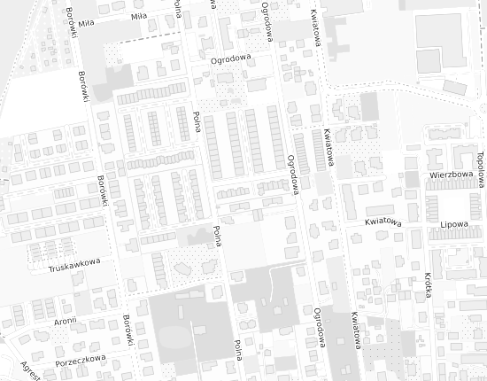 Mapa z adresem organizacji