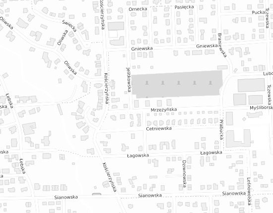 Mapa z adresem organizacji