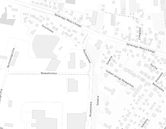Mapa z adresem organizacji