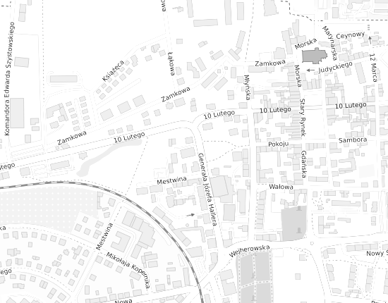 Mapa z adresem organizacji