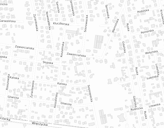 Mapa z adresem organizacji