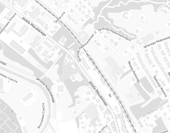 Mapa z adresem organizacji