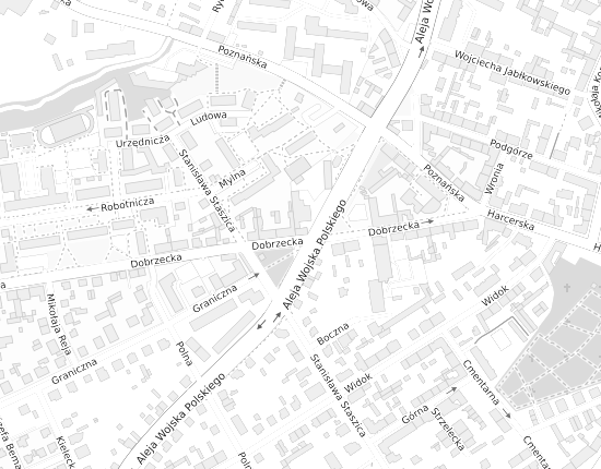 Mapa z adresem organizacji