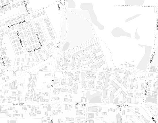 Mapa z adresem organizacji