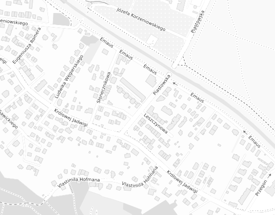 Mapa z adresem organizacji