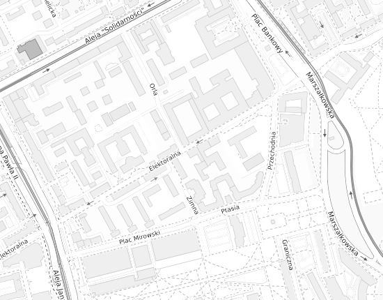 Mapa z adresem organizacji