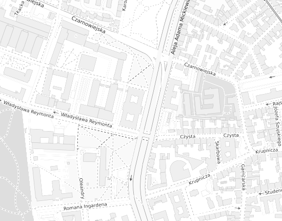 Mapa z adresem organizacji