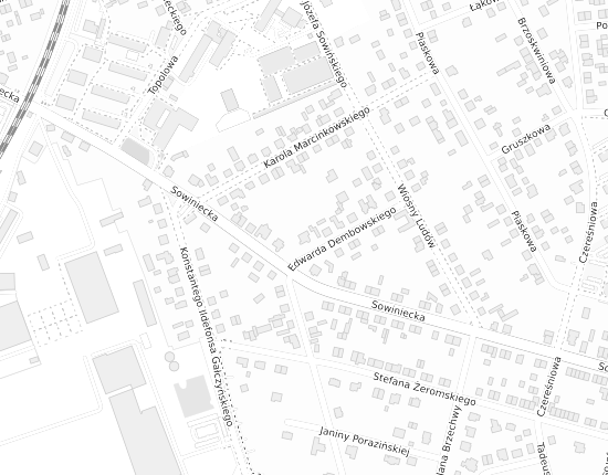 Mapa z adresem organizacji