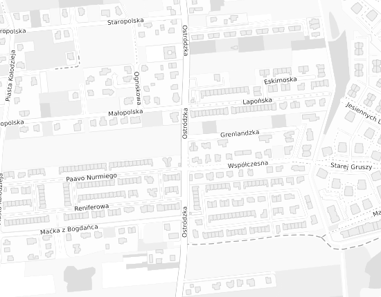 Mapa z adresem organizacji