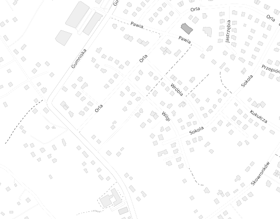 Mapa z adresem organizacji