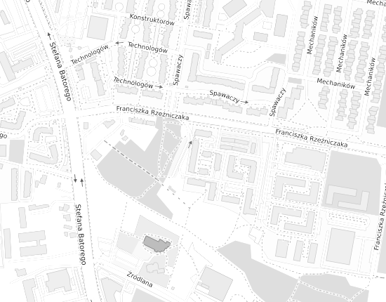 Mapa z adresem organizacji