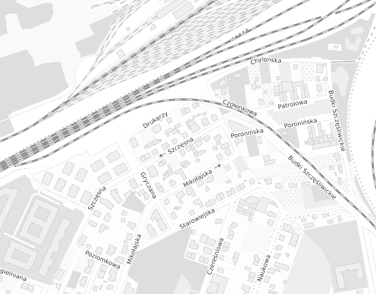 Mapa z adresem organizacji