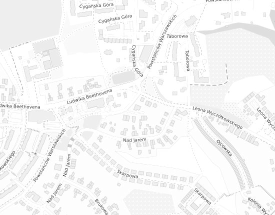 Mapa z adresem organizacji