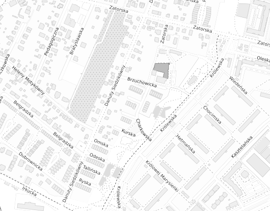 Mapa z adresem organizacji
