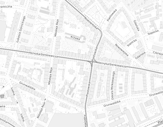 Mapa z adresem organizacji