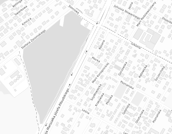 Mapa z adresem organizacji