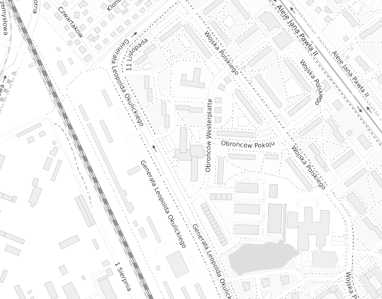 Mapa z adresem organizacji