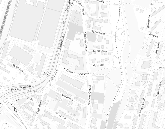 Mapa z adresem organizacji