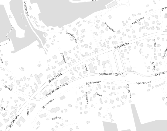 Mapa z adresem organizacji