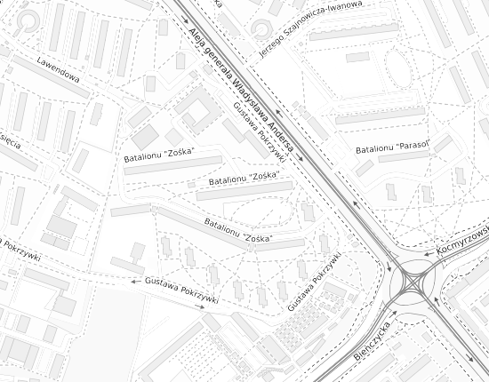 Mapa z adresem organizacji