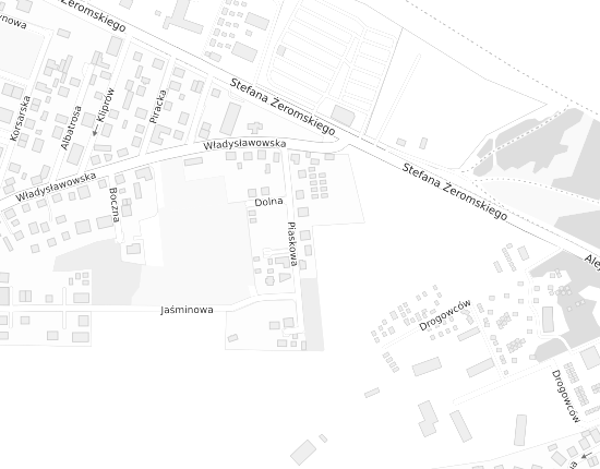 Mapa z adresem organizacji