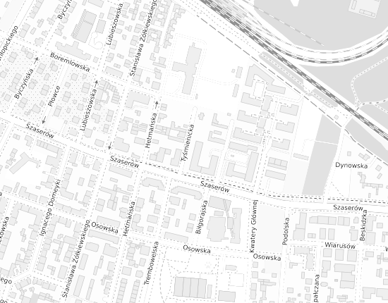 Mapa z adresem organizacji