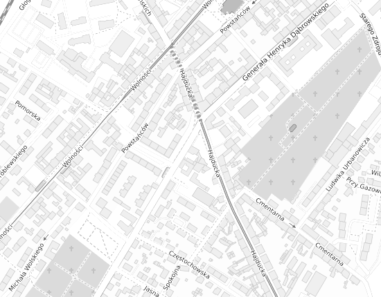 Mapa z adresem organizacji